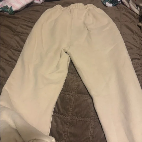 Comfrt Women's Tan Joggers - Picture 2 of 2